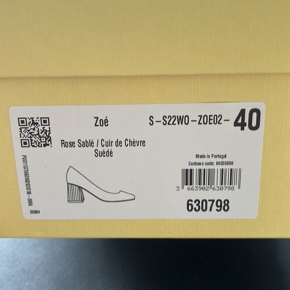 Bobbies Paris - model Zoe in pink sand size 40eu 9us - Picture 4 of 4